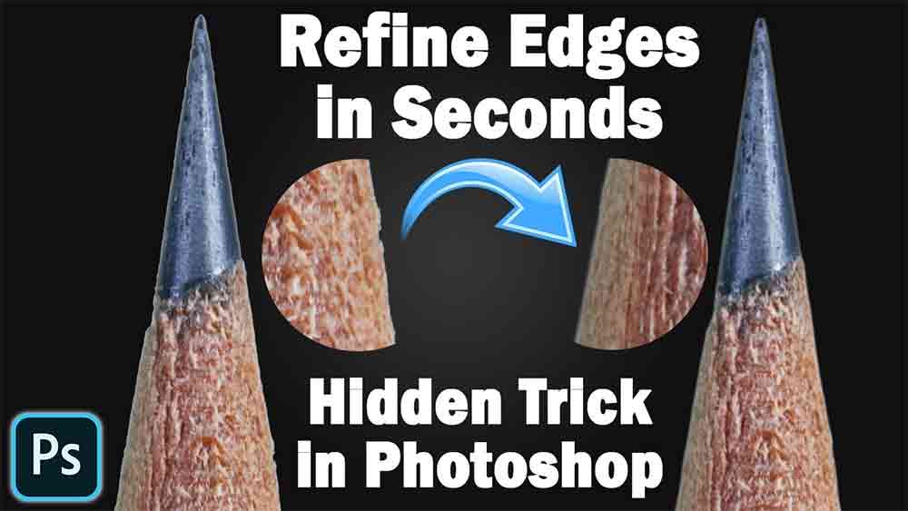 edge refining in photoshop